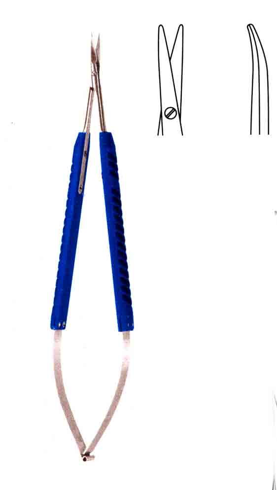 STANDARD MİKRO MAKAS EĞRİ 15CM